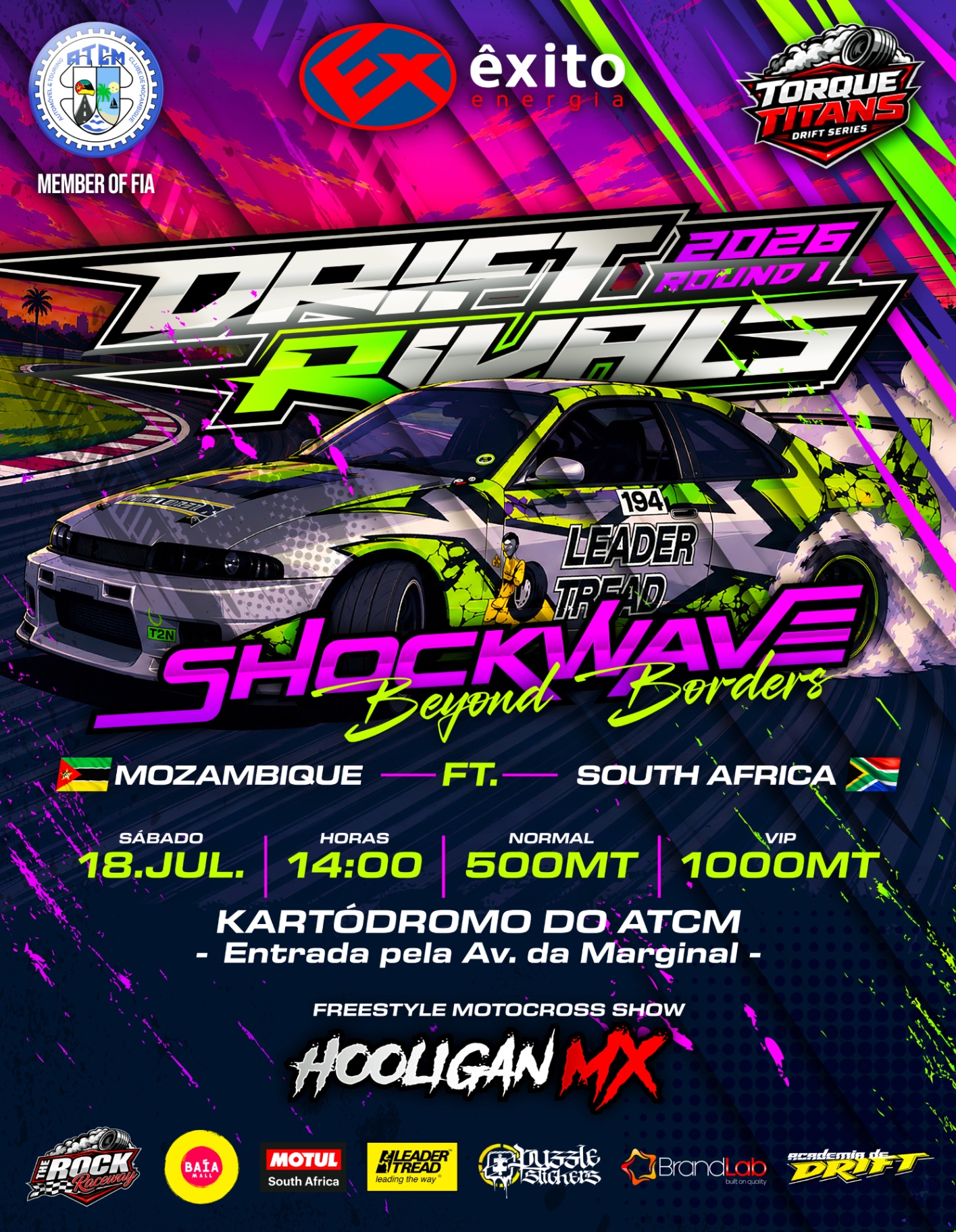 Drift Rivals 2026 — Cartaz oficial